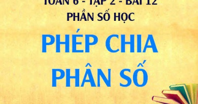 Số nghịch đảo là gì, cho ví dụ về số nghịch đảo, Cách làm phép tính chia phân số - Toán 6 tập 2 bài 12